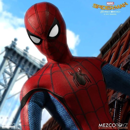 MEZCO Spider-Man Homecoming action figure 1:12 scale new