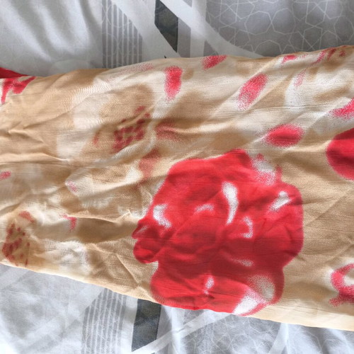 Straight Printed Summer Dress No L