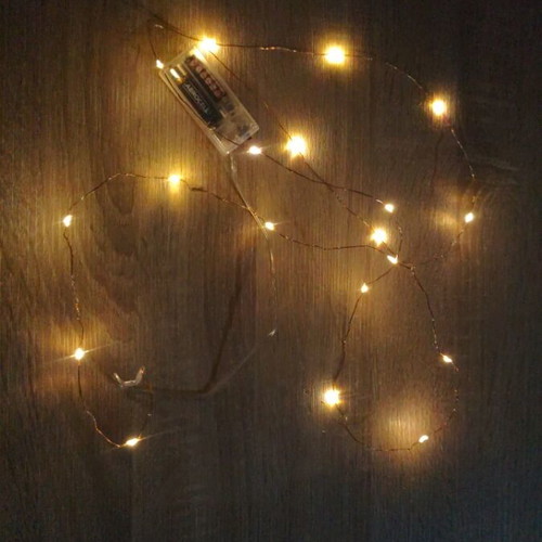 Led string lights new, battery operated for indoor decoration