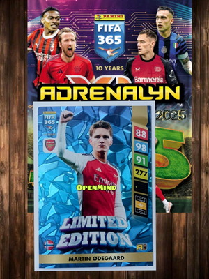 Κάρτα Martin Odegaard Limited Edition Fifa 365 2025 Andrenalyn XL καινούργια