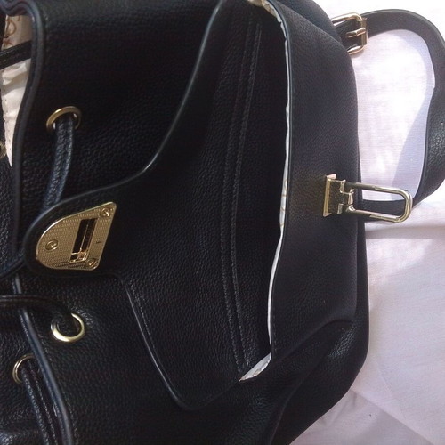 Franchesca Moretti black women's backpack like new