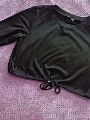 Shein sweatshirt black new, size XS