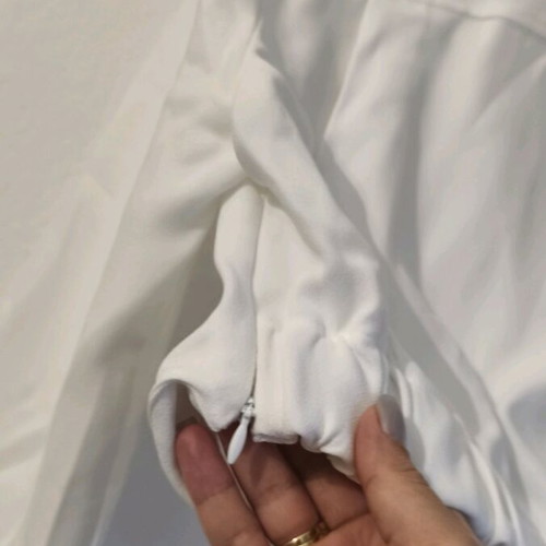 Zara top and skirt new, white set