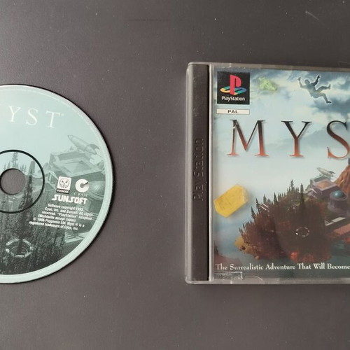 PlayStation 1 Myst used, English version