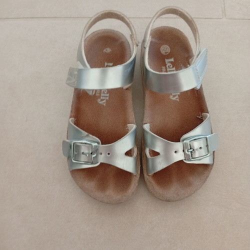 Lelli Kelly silver sandals size 29 used