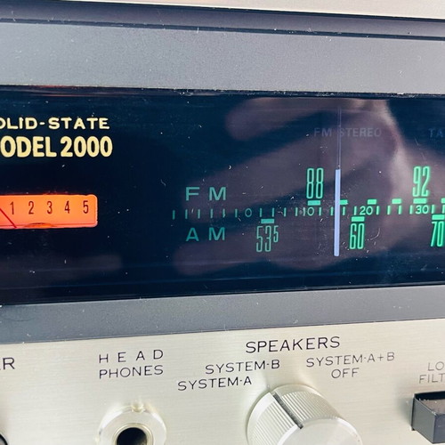 Sansui Solid State Model 2000 AM/FM MPX Stereo Tuner Amplifier like new