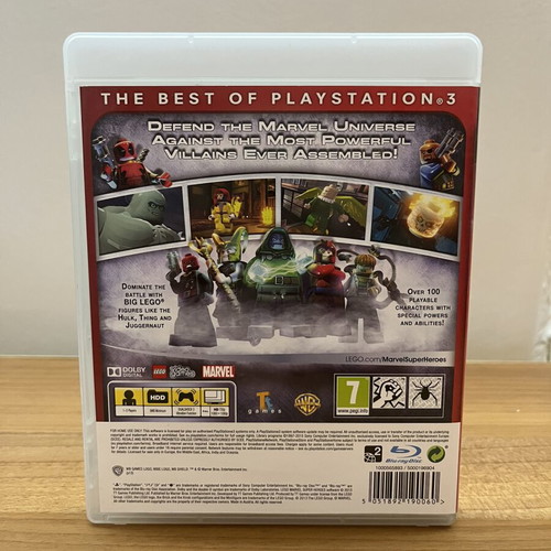 Lego Marvel Superheroes PS3 game used