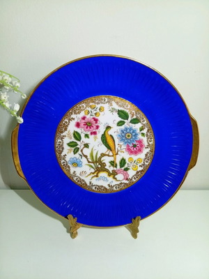 Vintage Hutschenreuter Germany decorative plate used 1968-1970