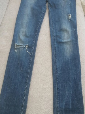 Diesel matic slim tapered women's jeans used, blue