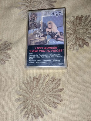 Lizzy Borden Love You To Pieces cassette tape like new, metal