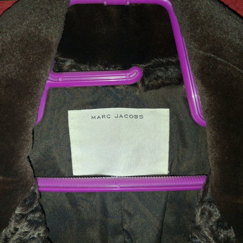 Marc Jacobs vintage fur like new, medium half coat brown