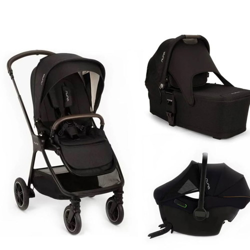 Nuna Mixx Caviar stroller used with -  500,00 - Vendora.cy