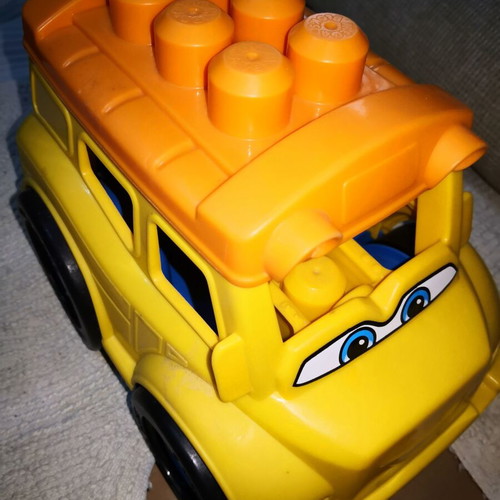 Toy car used made in Canada