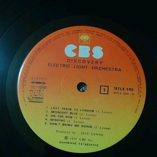 Electric Light Orchestra genuine book CD with vinyl
