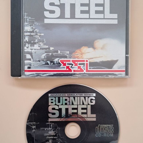 Burning Steel PC game like new