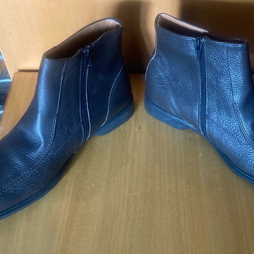 Fentini Leather Men's Brown Ankle Boots Like New