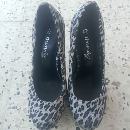 Trendy Too Pumps new textile black and white size 36