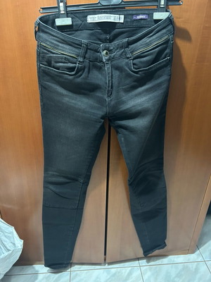 Παντελόνι τζην Zara no small μαύρο like new