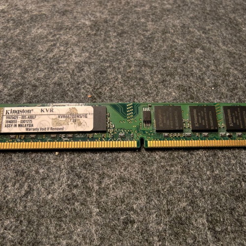 Kingston 1GB DDR2-800MHz CL5 SDRAM used memory RAM