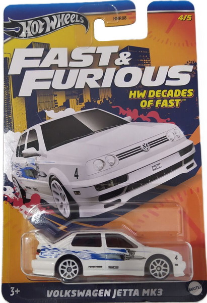 Hot Wheels Fast & Furious Volkswagen Jetta Mk3
