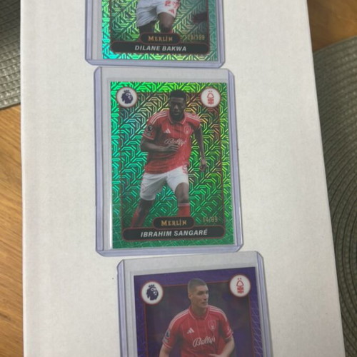 Merlin numbered Nottingham Forest 2026 card bundle