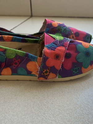 Espadrilles for girl size 29 like new, colorful summer shoes