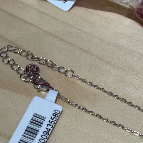 Mazaraki Necklace Cross Zirconia New with Tags