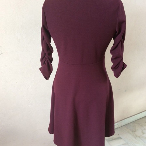 BSB Women's midi dress like new, burgundy, A-line, S/M