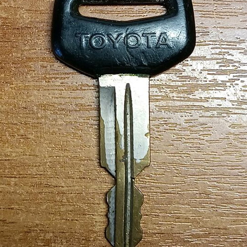 Vintage car key used