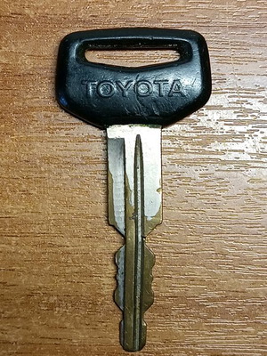 Vintage car key used
