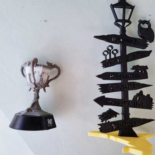 Harry Potter Triwizard Cup Icon Light and Decorative Sign