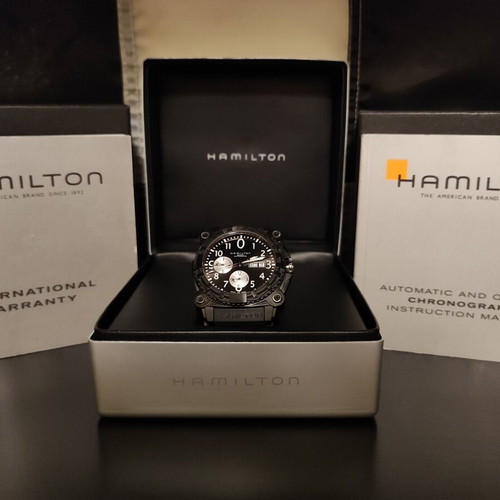 Hamilton Khaki Automatic Below Zero Diver Chronograph 200m like new