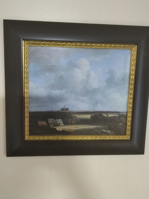 Painting "View of Haarlem" like new reproduction