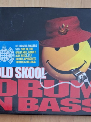 Ministry Of Sound Back To The Old Skool Drum N Bass 2x CD like new