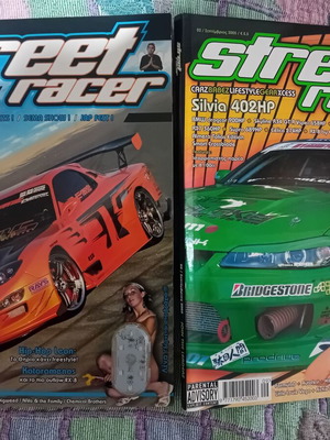 Street Racer magazine like new, first 2 issues 2005