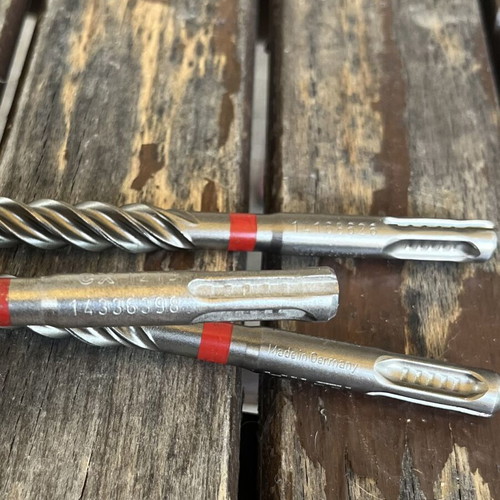 Hilti TE-CX 12 SDS Plus concrete hammer drill bits, 12mm, new, pack of 6