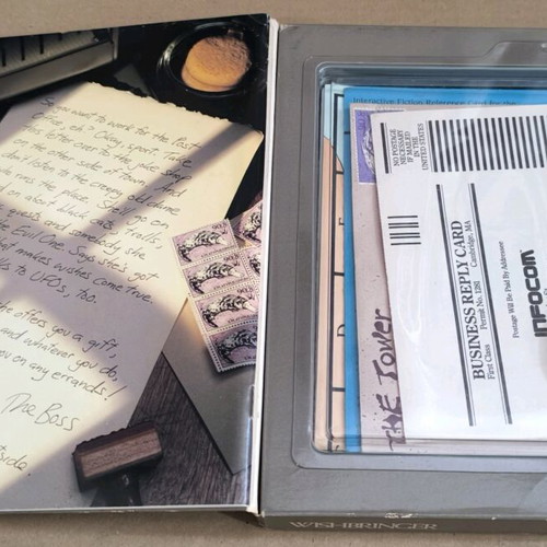 Wishbringer (Infocom) (Commodore Disk) like new, complete in box