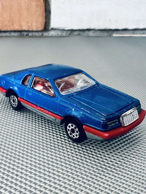 Majorette Ford Thunderbird Vintage Toy Car used, scale 1:67