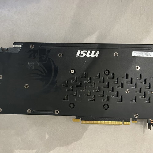 MSI GTX 1060 3GB graphics card