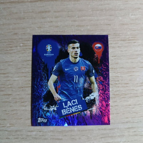Euro 2024 Parallel topps rare sticker new