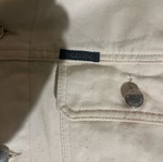Valentino men's jeans jacket like new, beige, size L