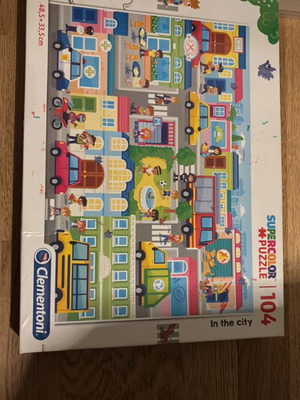 Puzzle 104 pieces like new