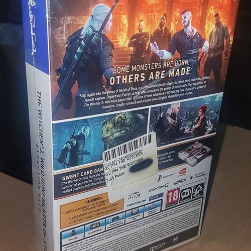 The Witcher 3 Hearts of Stone expansion new for PS4