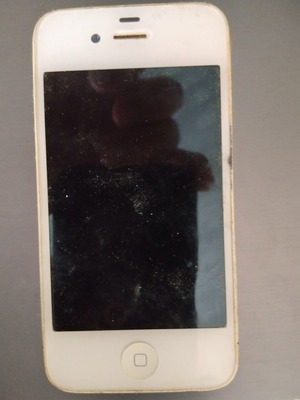 iPhone 4 Model A1332 used for parts with case