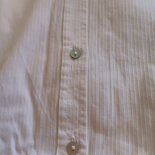 Zara white long-sleeve kaftan like new, size L