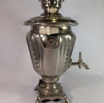 Electric samovar used, height 37cm