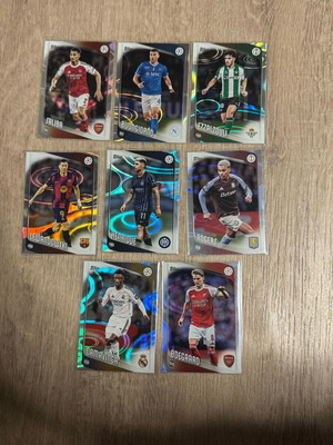 UCC Flagship Topps soccer cards lot Silver prizm new