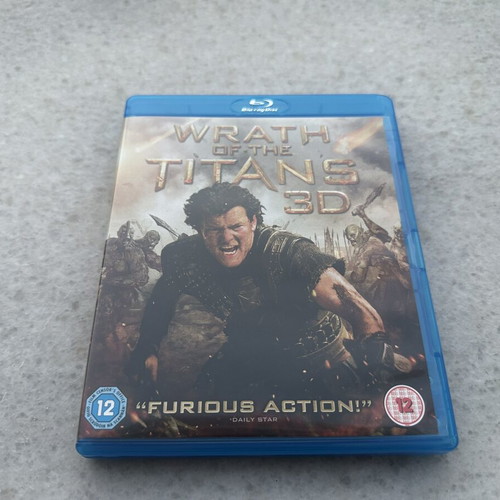 Wrath of the Titans Blu-Ray 3D disc with Greek subtitles like new