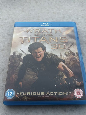 Η Οργή των Τιτάνων Blu-Ray 3D δίσκος με ελληνικούς υπότιτλους σαν καινούργιο