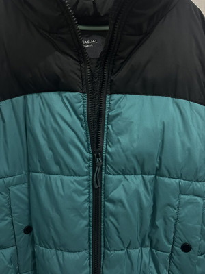 Women's jacket black with petrol like new, size XS